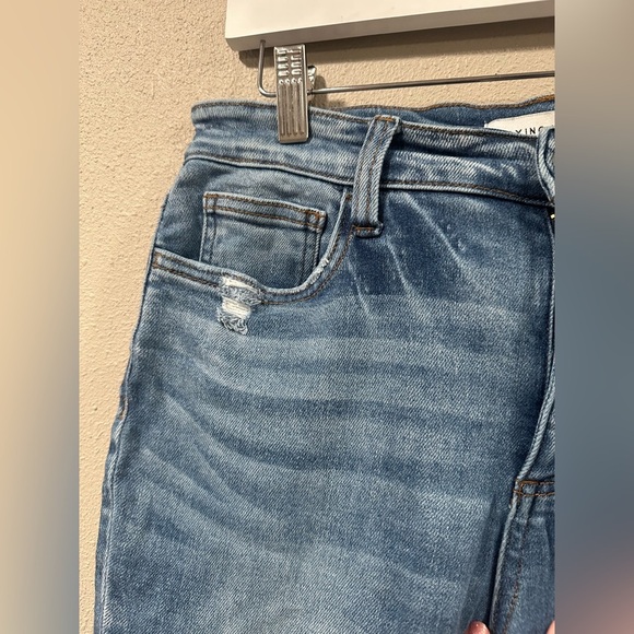 Flying Monkey Skinny Distressed Jeans - Picture 3 of 6